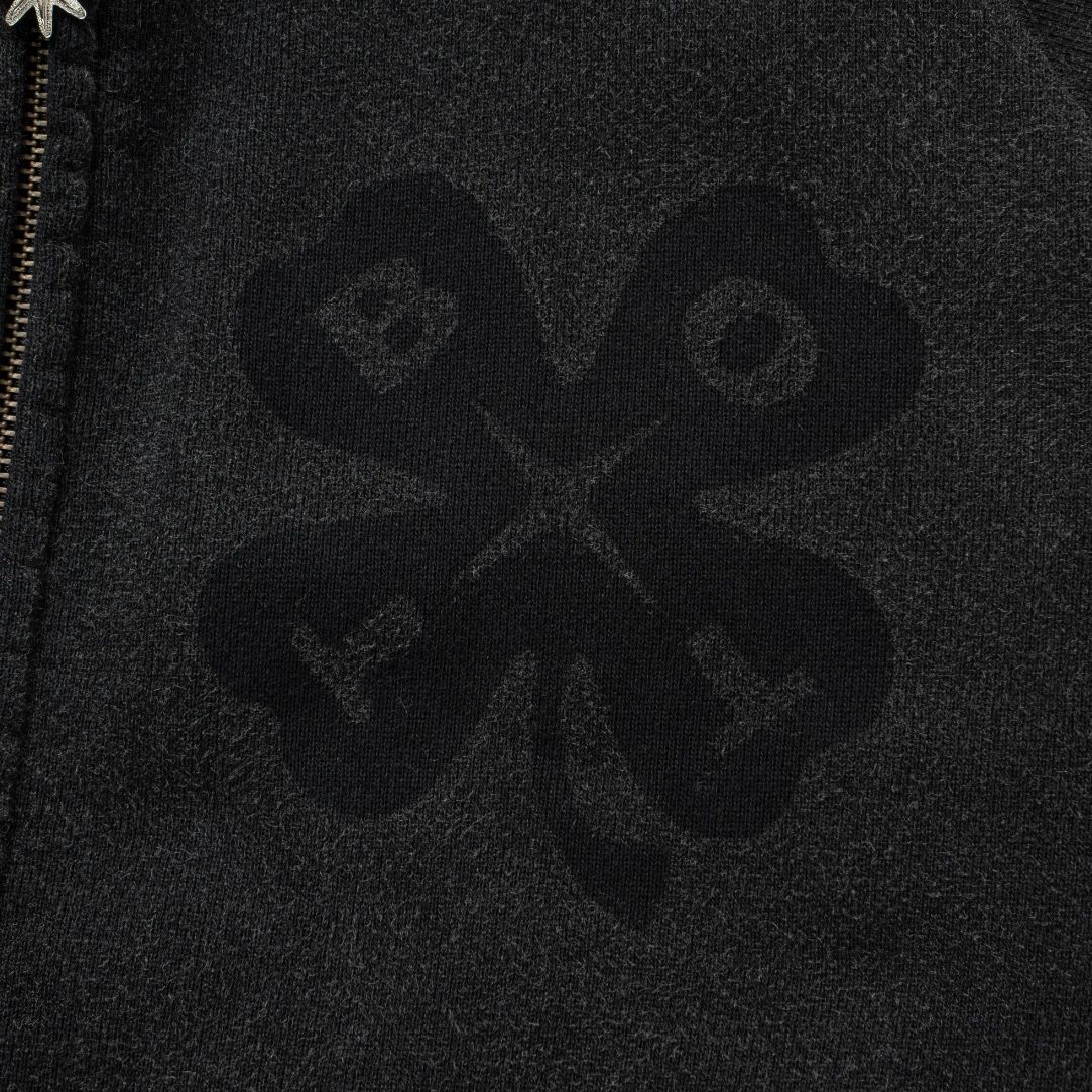 【残り一点】Washed Luckey Logo Zip Hoodie