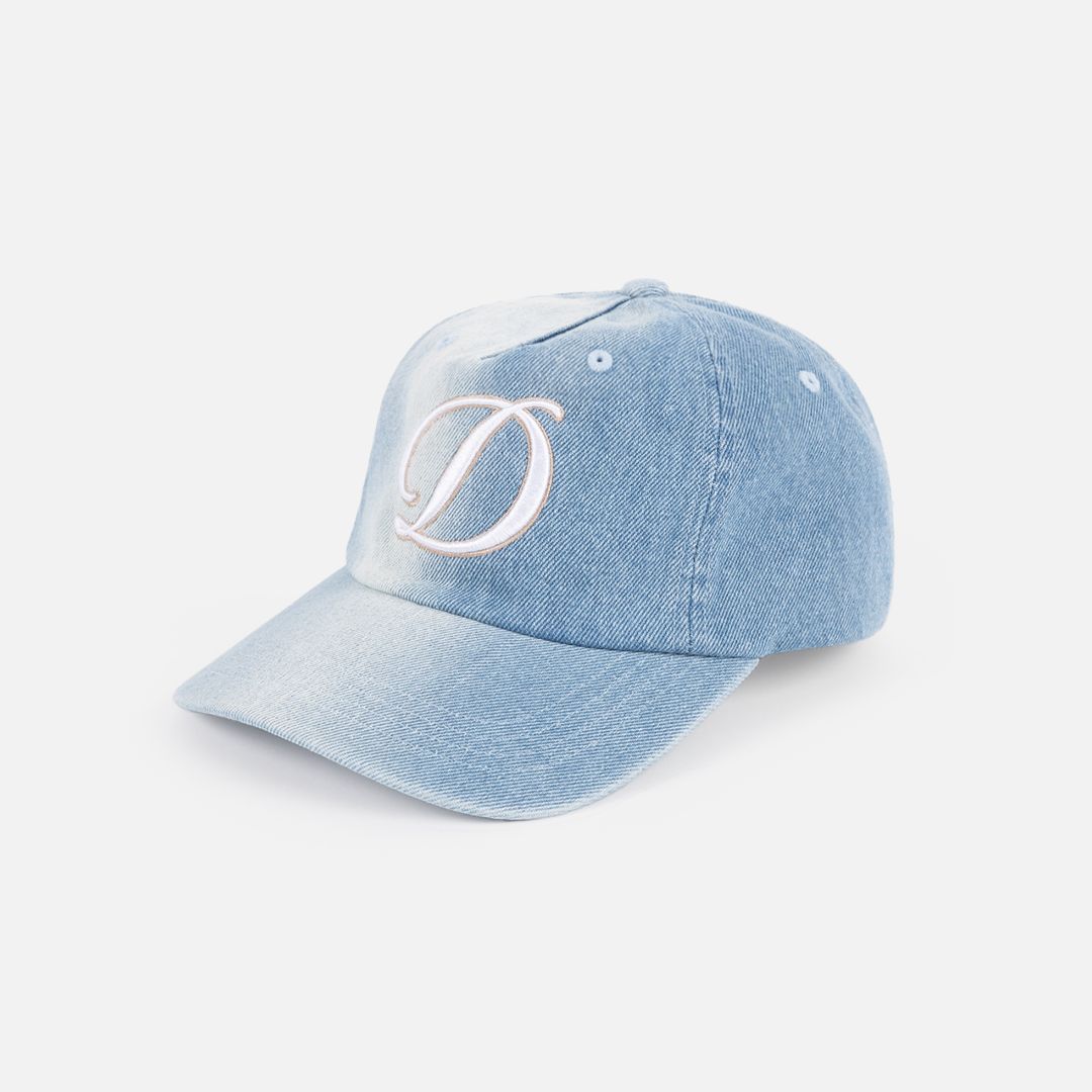 【残りわずか】Cursive Denim Worker Cap