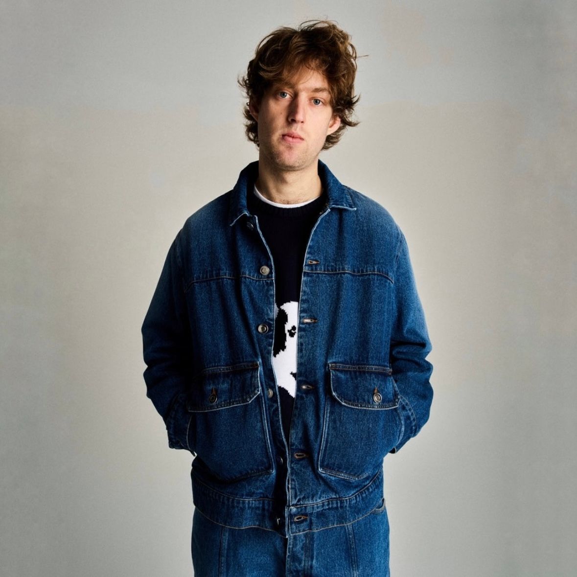 Pop Trading Company - 【残り一点】Full Button Denim Jacket