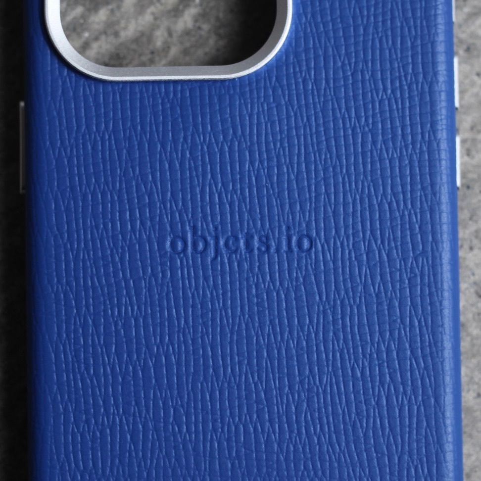 【残り一点】MagSafe対応iPhoneケース(LAPIS BLUE)