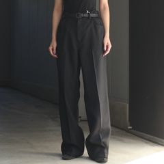 【残りわずか】Straight Pressed Pants