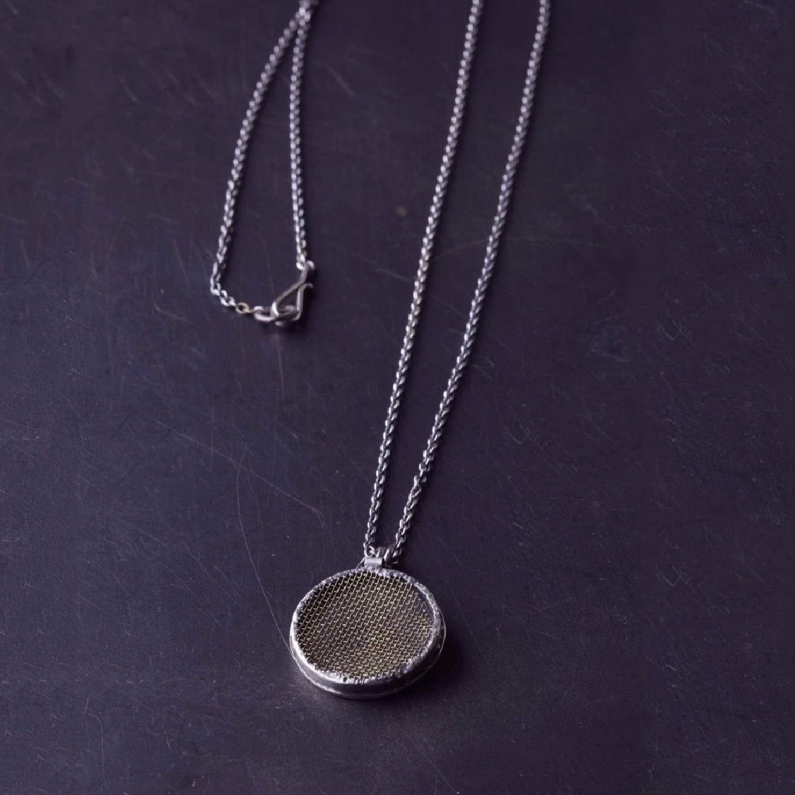 【お取り寄せ注文可能】Circle Bezel Necklace