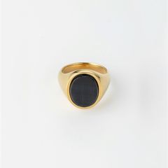 【お取り寄せ注文可能】How Raw Oval Stone Ring(GOLD)