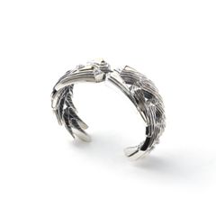 【お取り寄せ注文可能】Ice Blaze Wreath Bangle(SILVER×GOLD)