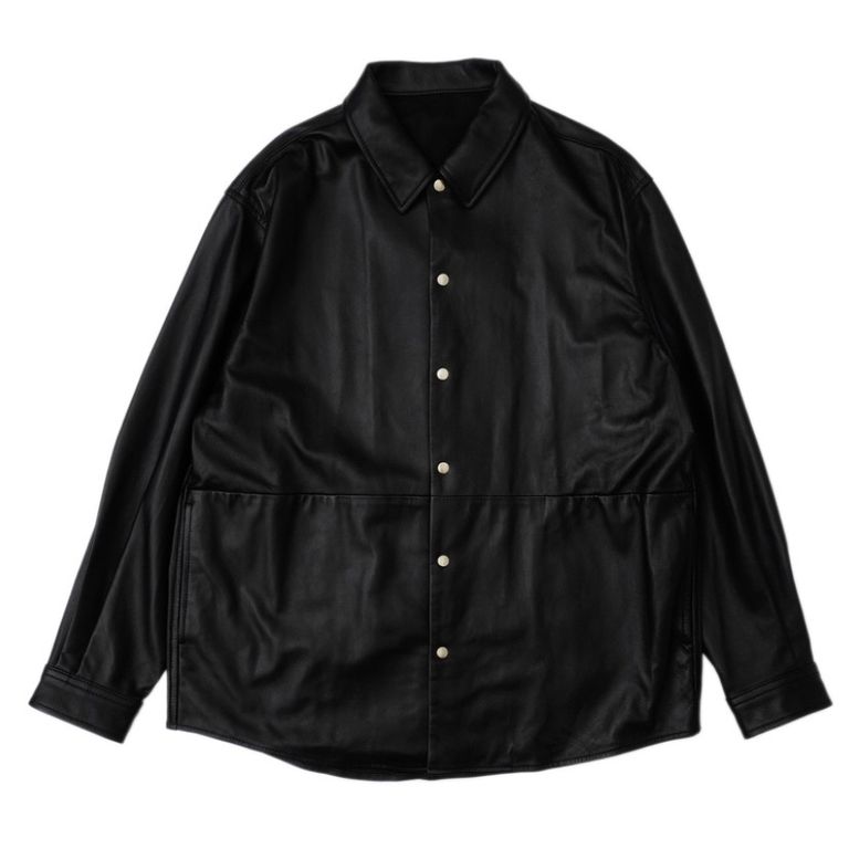 UNIVERSAL PRODUCTS - 【残り一点】Leather Shirts Jacket | ACRMTSM  