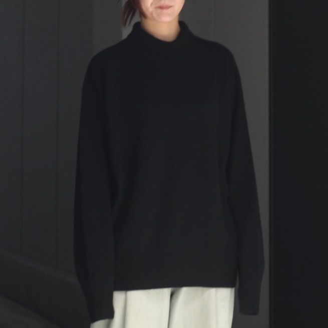 【残り一点】Cashmere Wholegarment Turtleneck Sweater