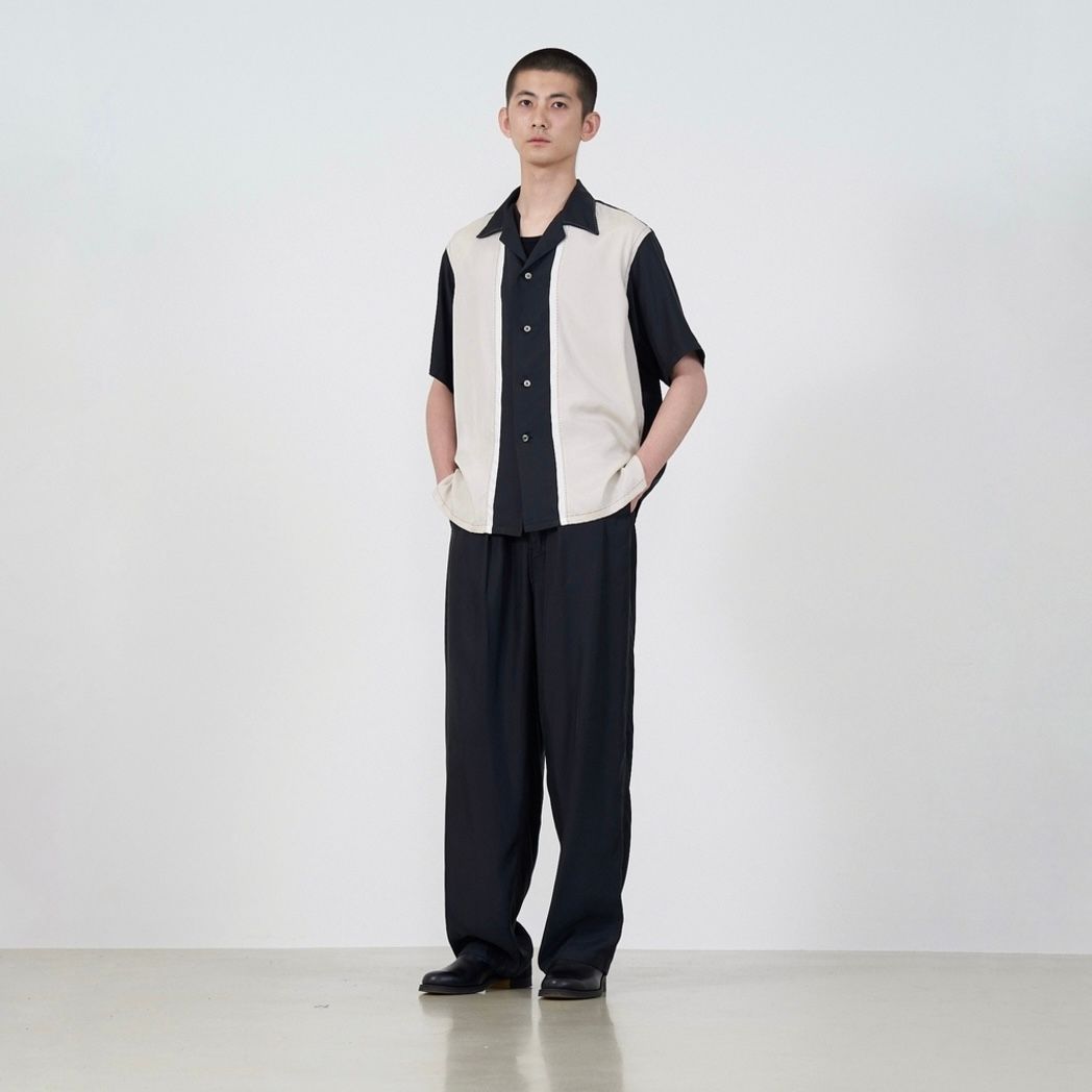 YOKE - 【残り一点】Colorblock Open Collar Shirt | ACRMTSM