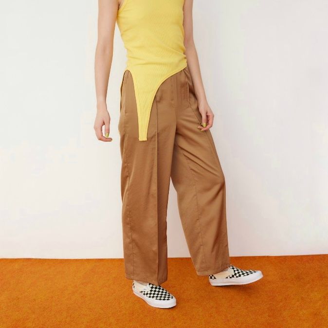 【残り一点】Center Press Satin Pants
