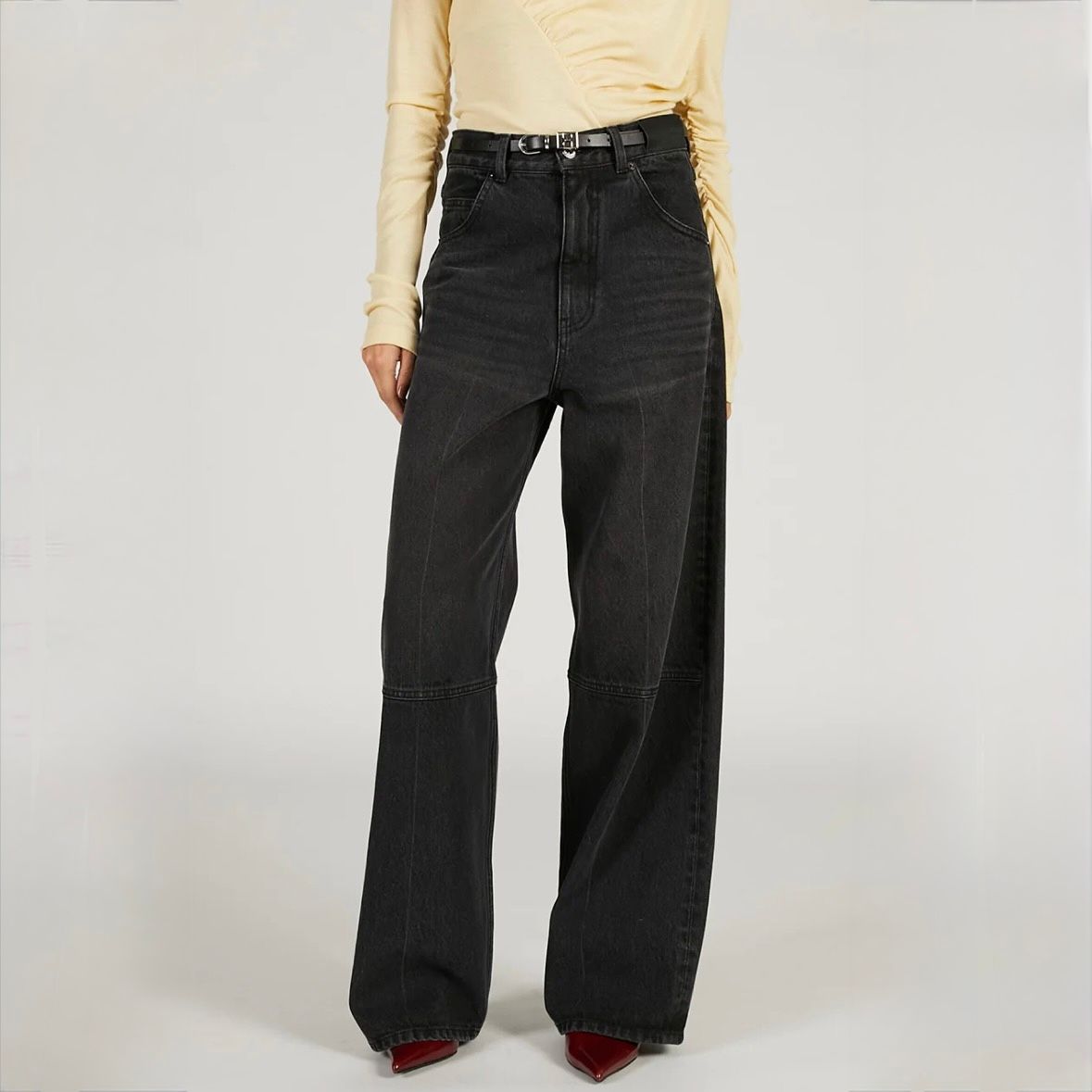 【残り一点】ストレートデニムパンツ