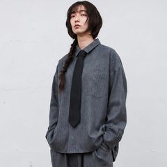 【残り一点】よそいきワイドBOXシャツ