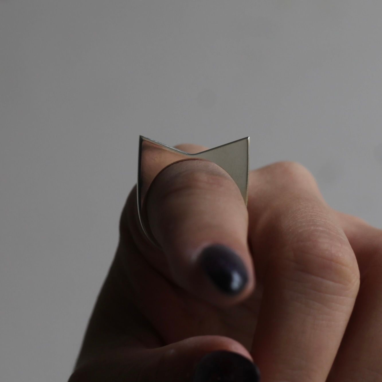 【残り一点】Flat Point Ring