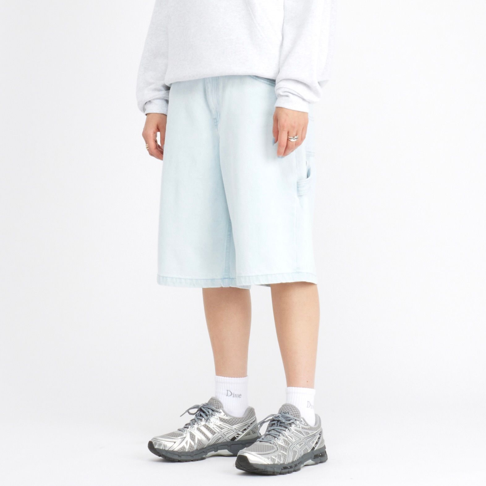 【最新作・送料関税込】Dime | CLASSIC DENIM デニムショーツ Dime Classic Denim Shorts / Indigo (ダイム デニムショート