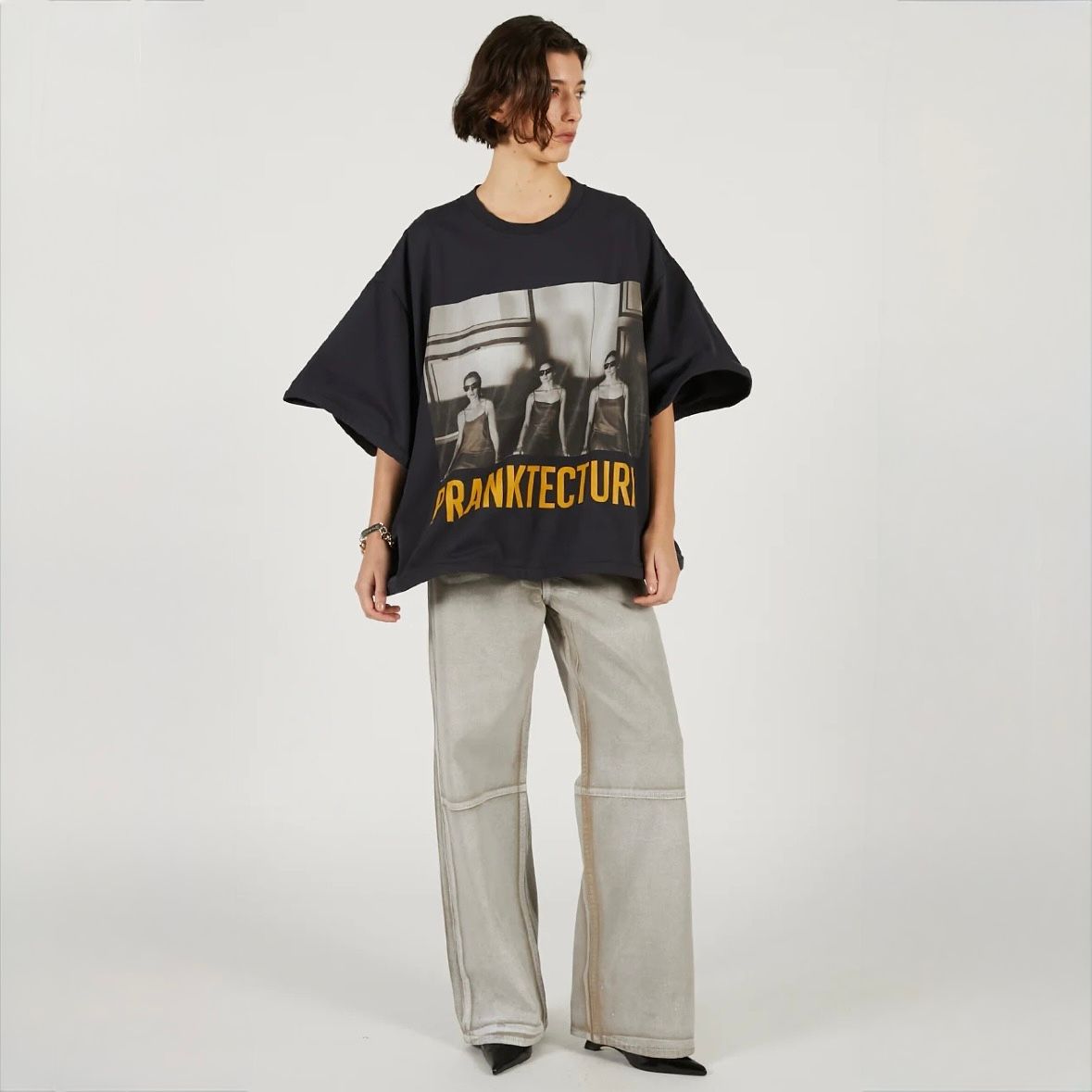 【残り一点】ストレートデニムパンツ