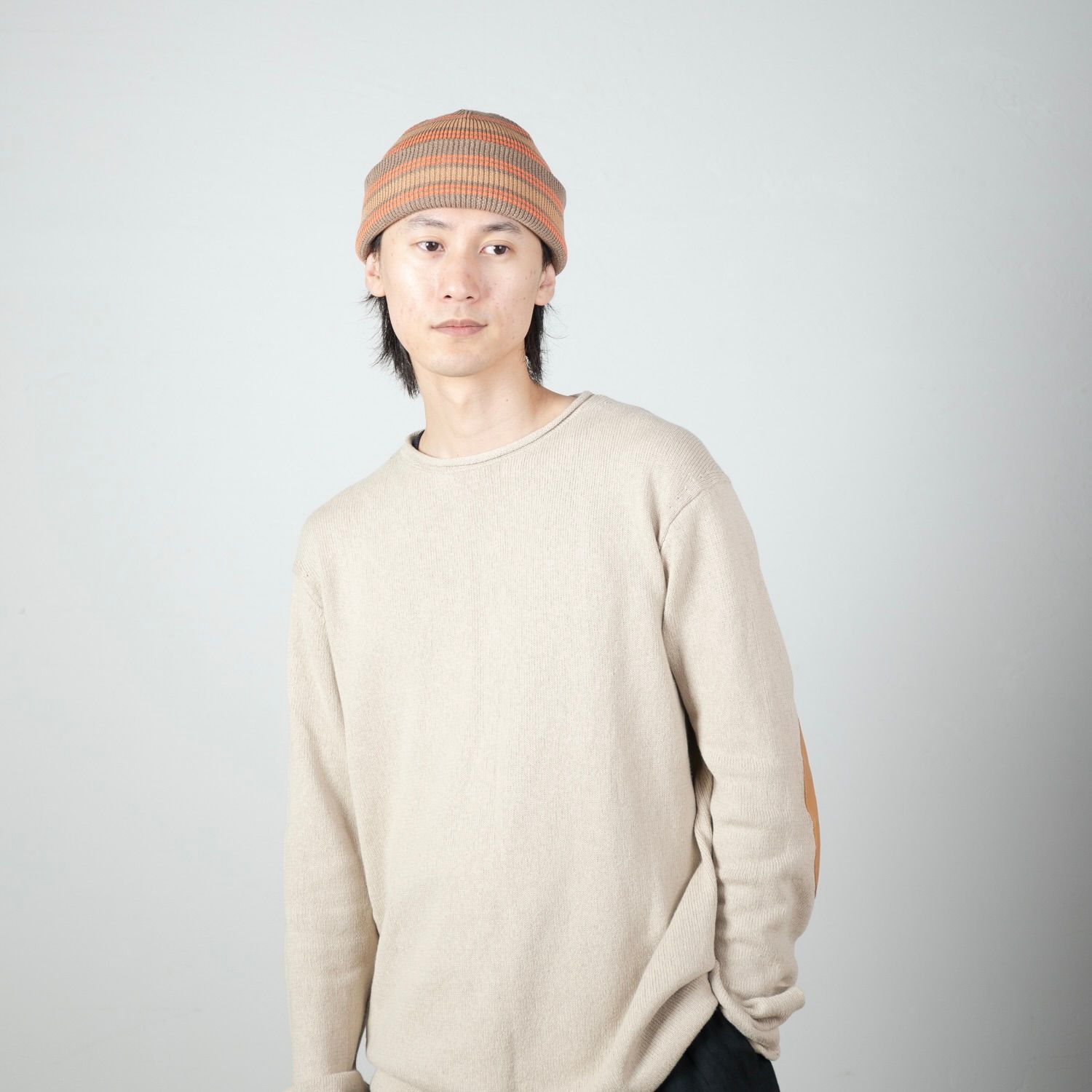 【残り一点】RV Border Short Beanie