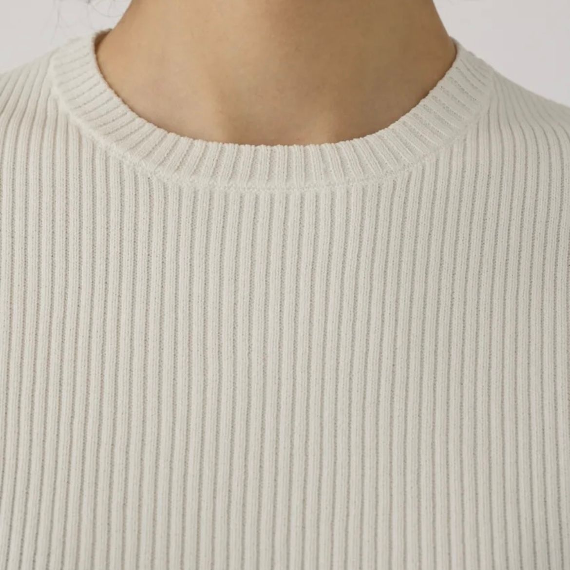 【残り一点】Round Hem Knit Tops
