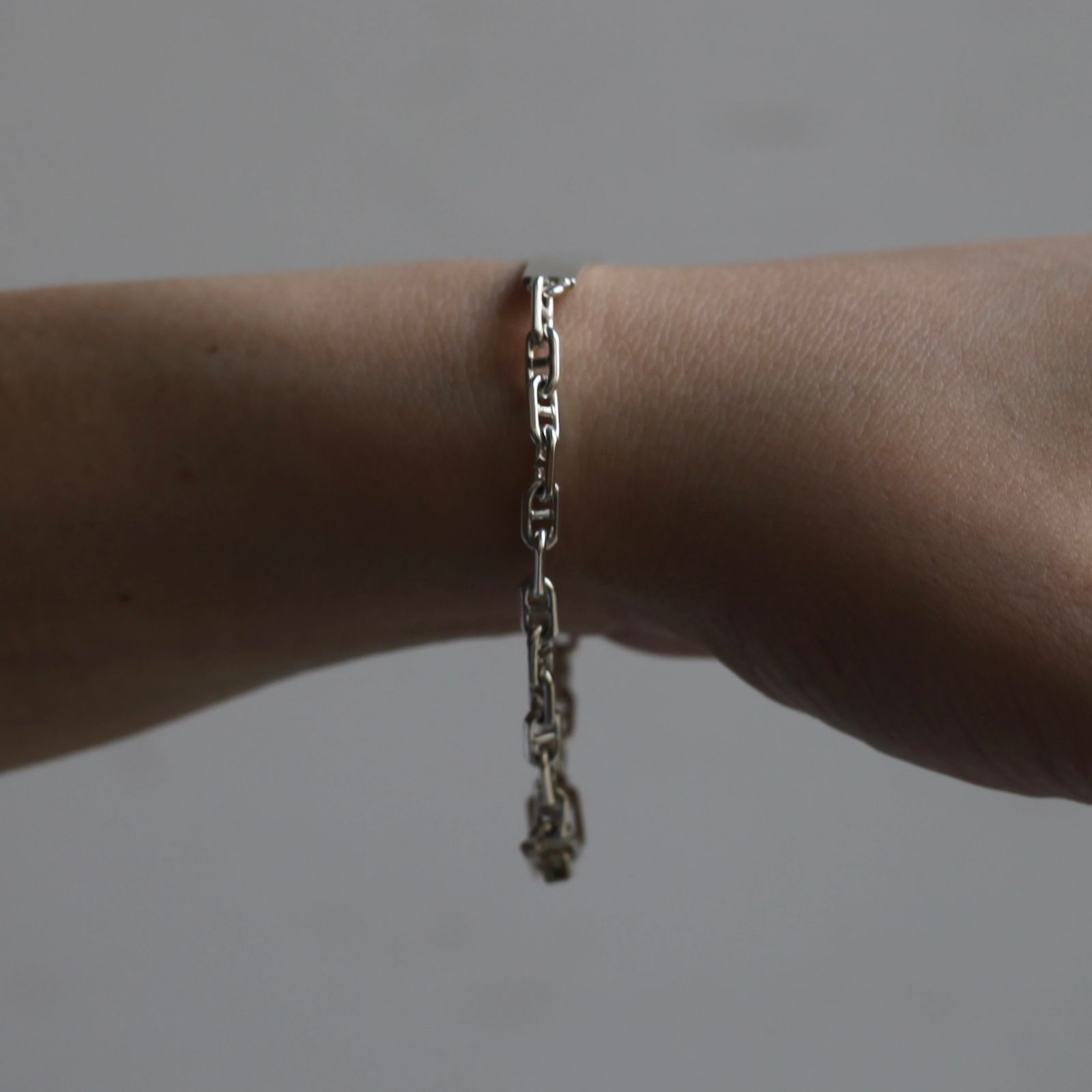 【残り一点】Anchor ID Bracelet_L(WHITE)