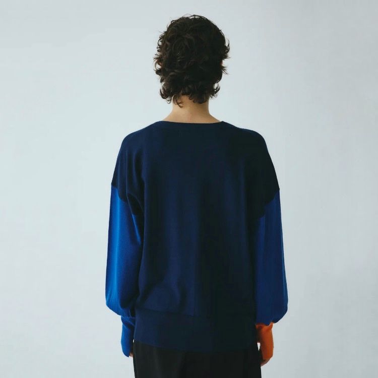 【残り一点】Bicolor Knit Cardigan