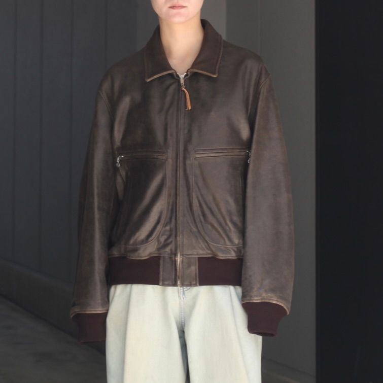 【残り一点】Sheep Leather Sports Jacket