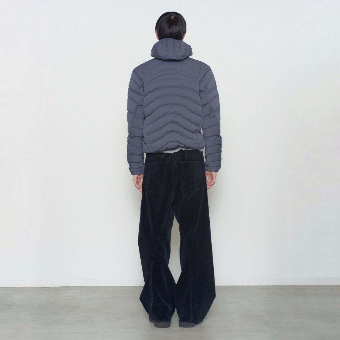 【残り一点】Panelled Hooded Puffer Jacket