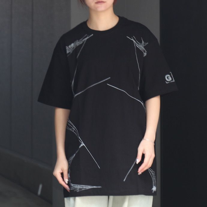 【残り一点】プリントTee(蜘蛛の巣)