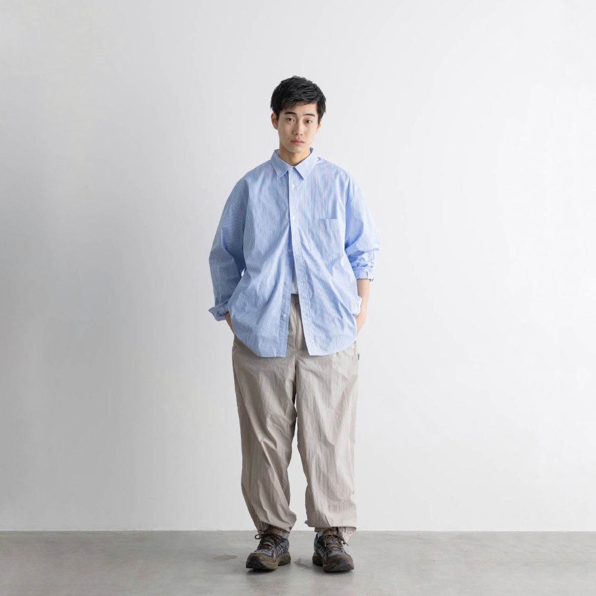 【残り一点】Loose Stripe Shirt L/S