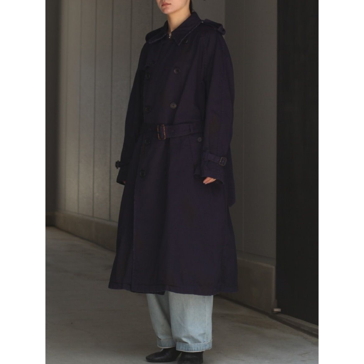 DAIRIKU 18AW Bicolor Mackinaw Coat - ステンカラーコート