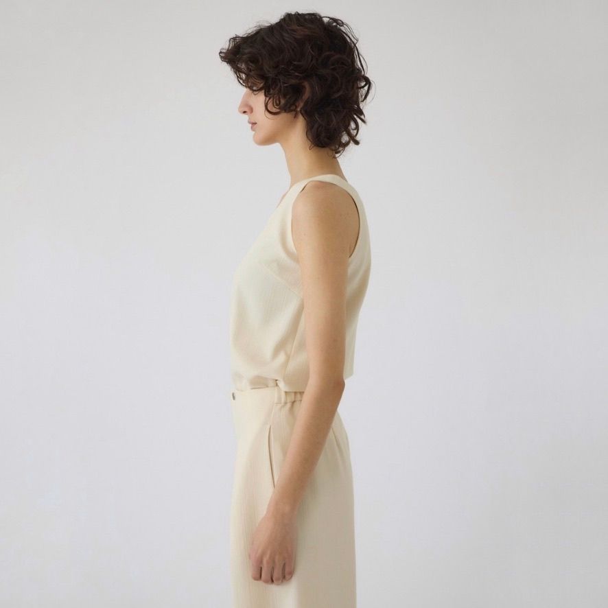 新品/RIM.ARK/Scoop 2way neckline tank/タンク RIM.ARK | Scoop 2way neckline tank (TANK TOPS ) |RIM.ARK