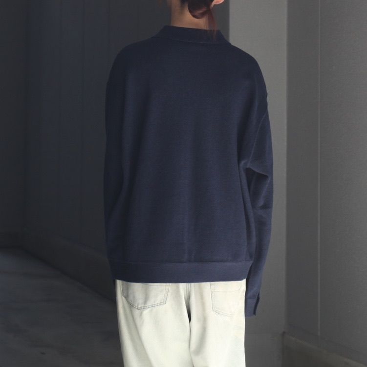 【残り一点】Co/Wo Moss Stitch Zip Blouson