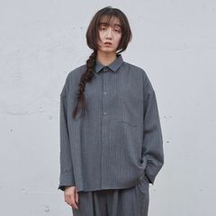 【残り一点】よそいきワイドBOXシャツ