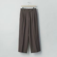【残り一点】Easy Long Wide Trousers(2/90 WOOL GABARDINE)