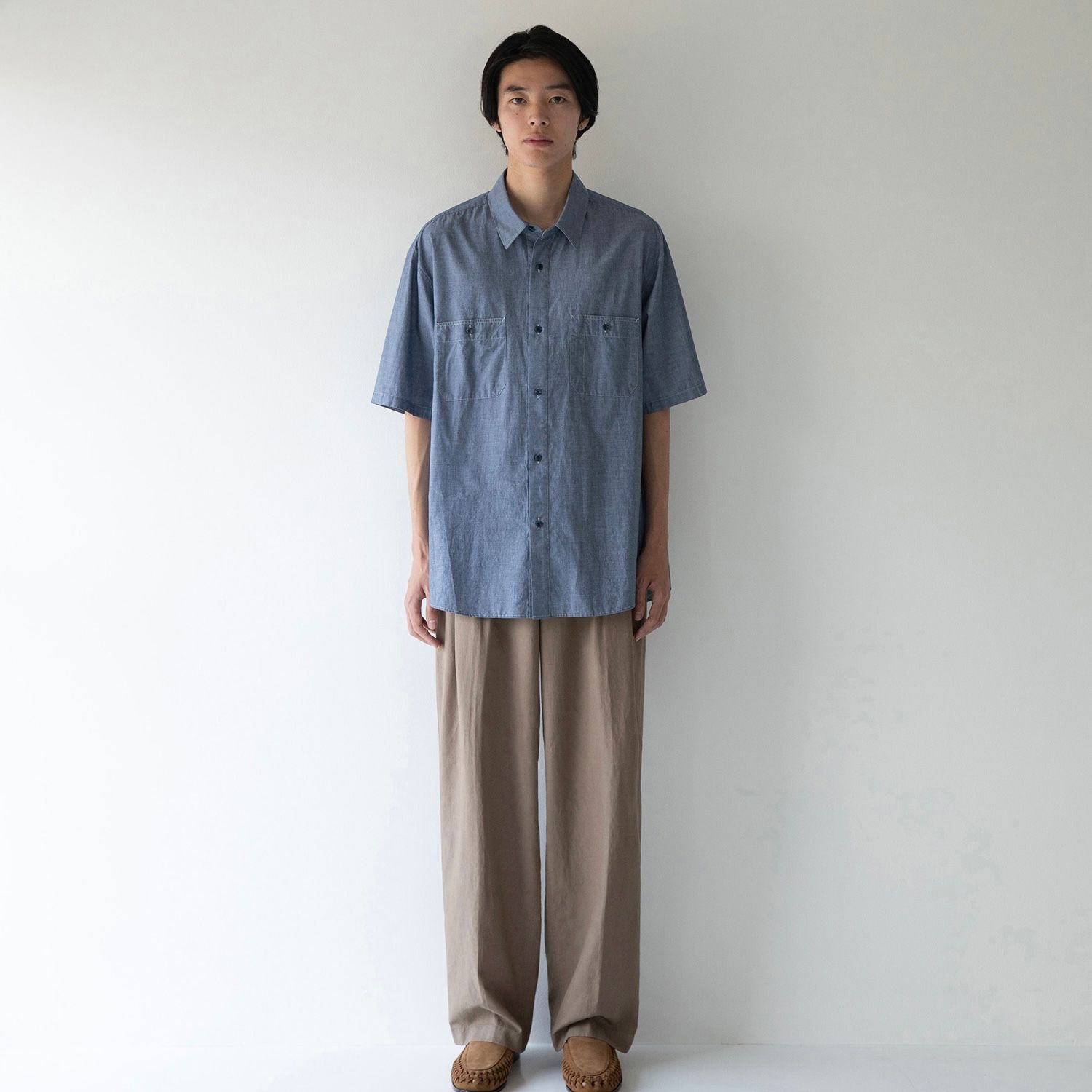 【残り一点】Writer Chambray Shirt