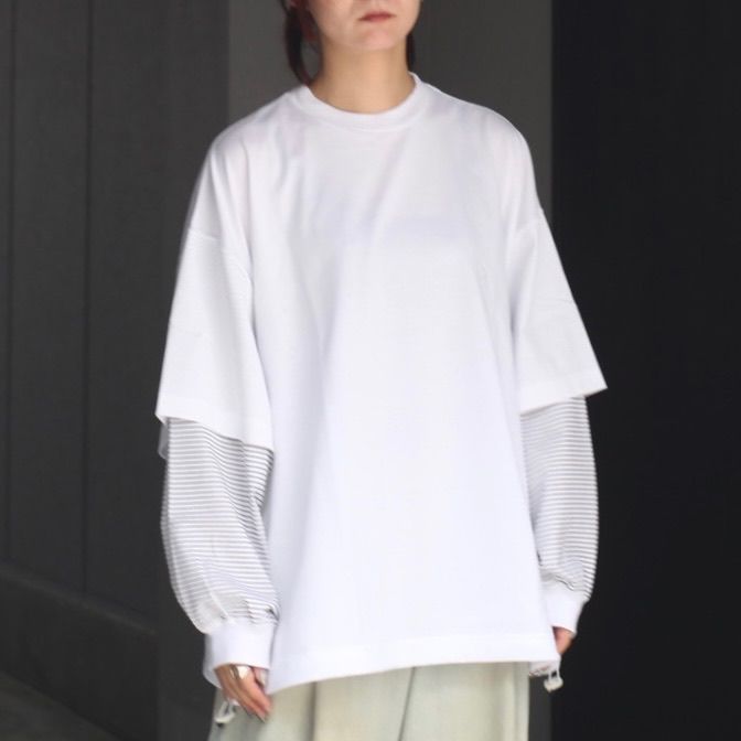【残り一点】Balloon Layered Long Sleeve T-shirt
