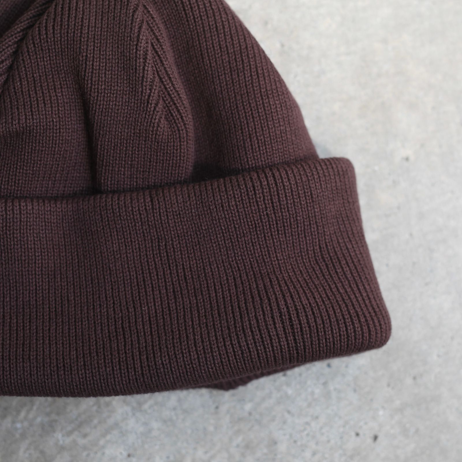【残りわずか】Knit Big Watch Cap(COTTON×CASHMERE)