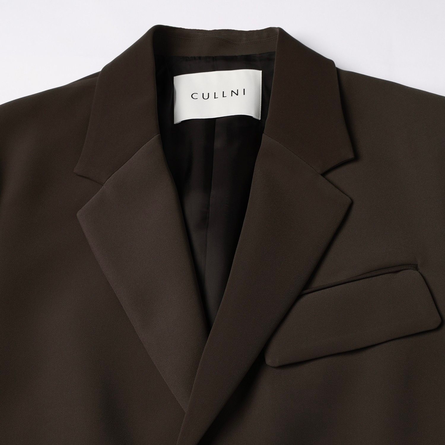 【残り一点】Double Cloth Twill Zip Pocket Tailored Jacket