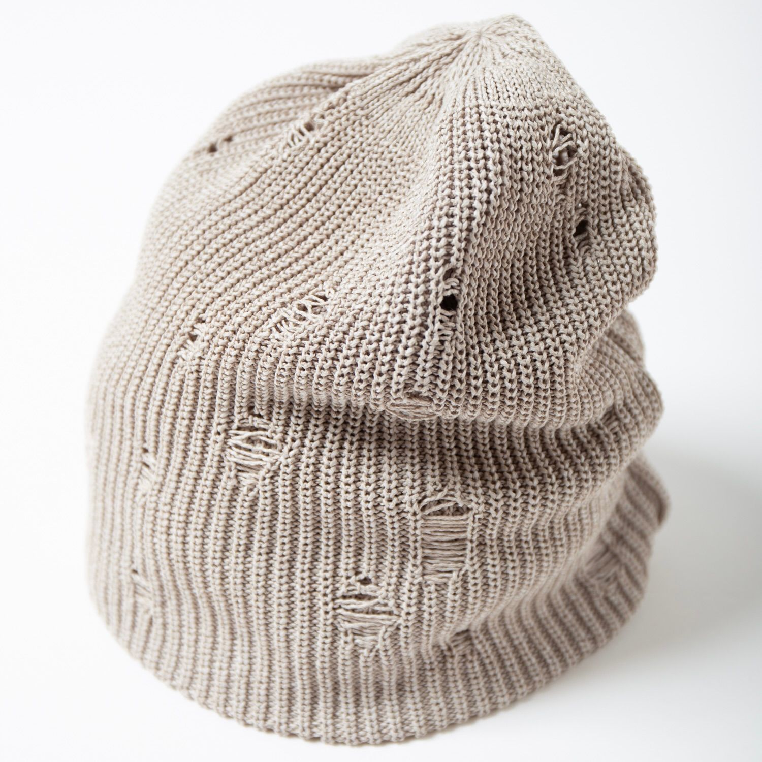 【残り一点】Damage Summer Knit Beanie
