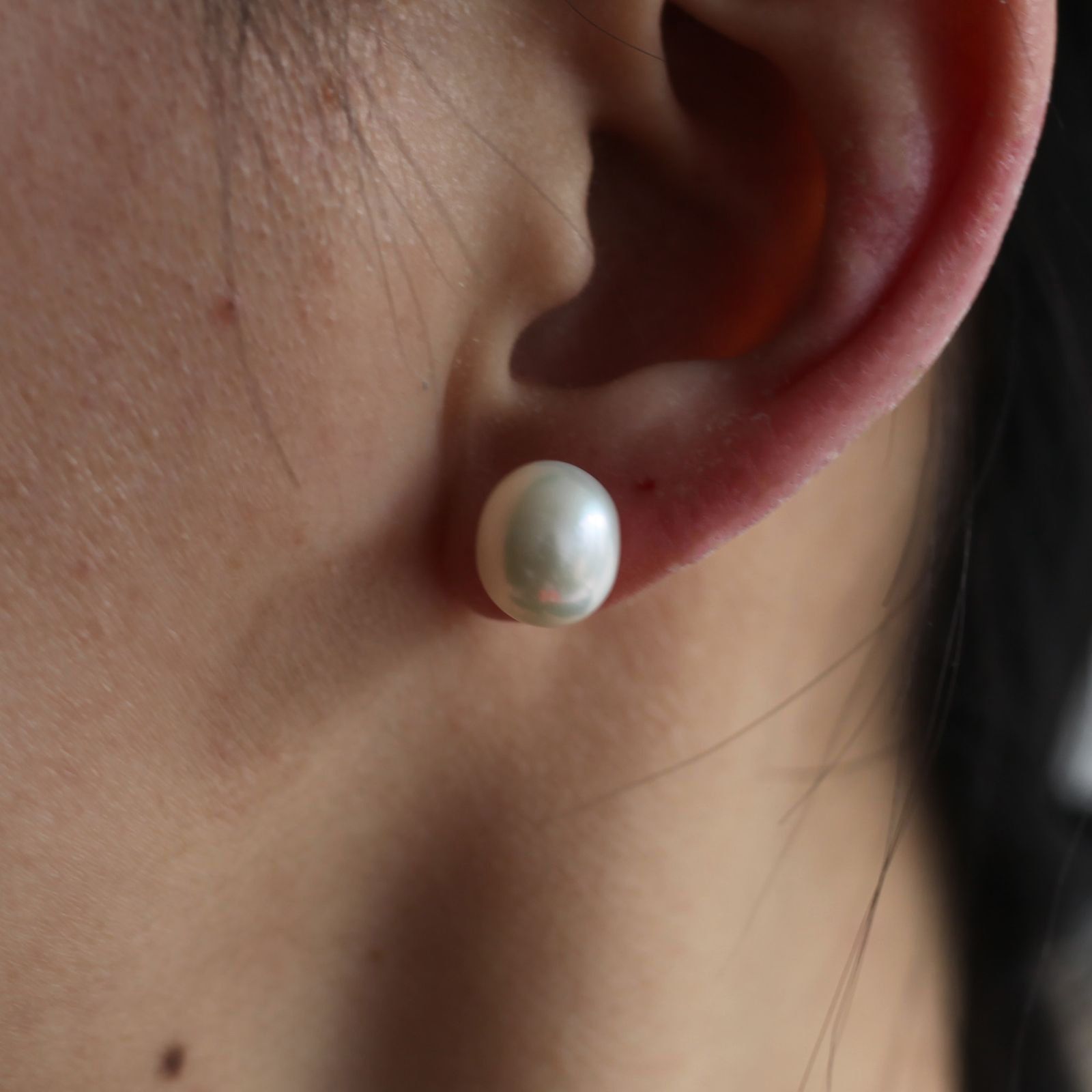 【残り一点】Baroque Pearl Earrings(両耳用）