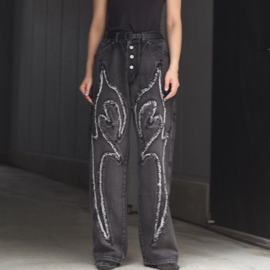 【残り一点】Tribal Denim Pants
