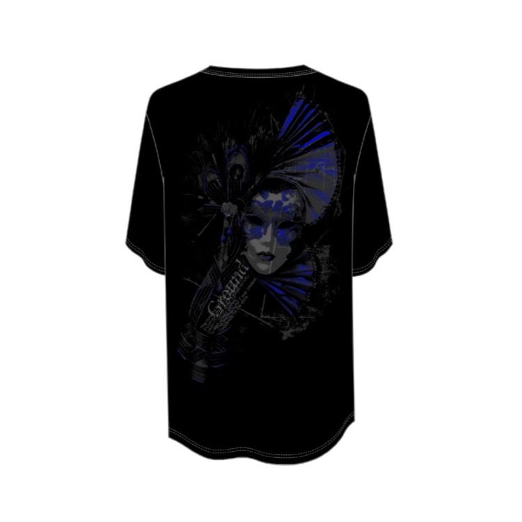 【残り一点】Print Tee(MASK BLUE)