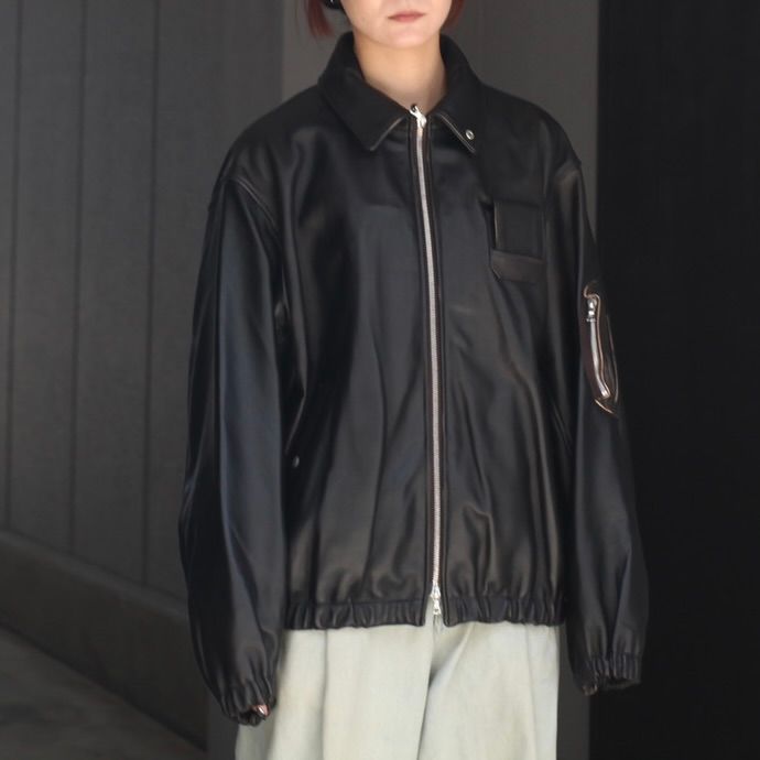 【残りわずか】Sheep Leather Flight Jacket