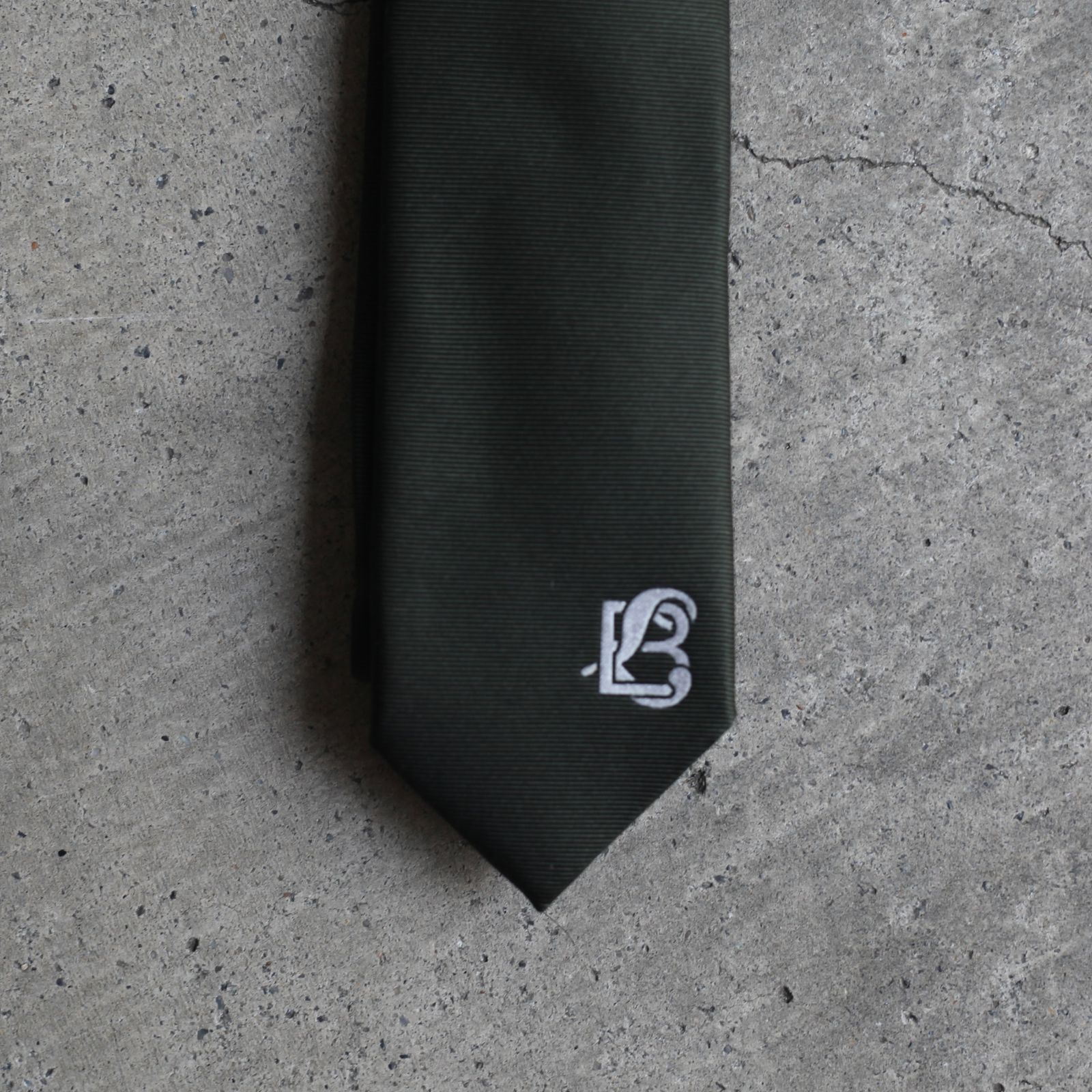 【残り一点】Silk Narrow Tie(GREEN)