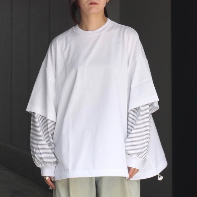 【残り一点】Balloon Layered Long Sleeve T-shirt