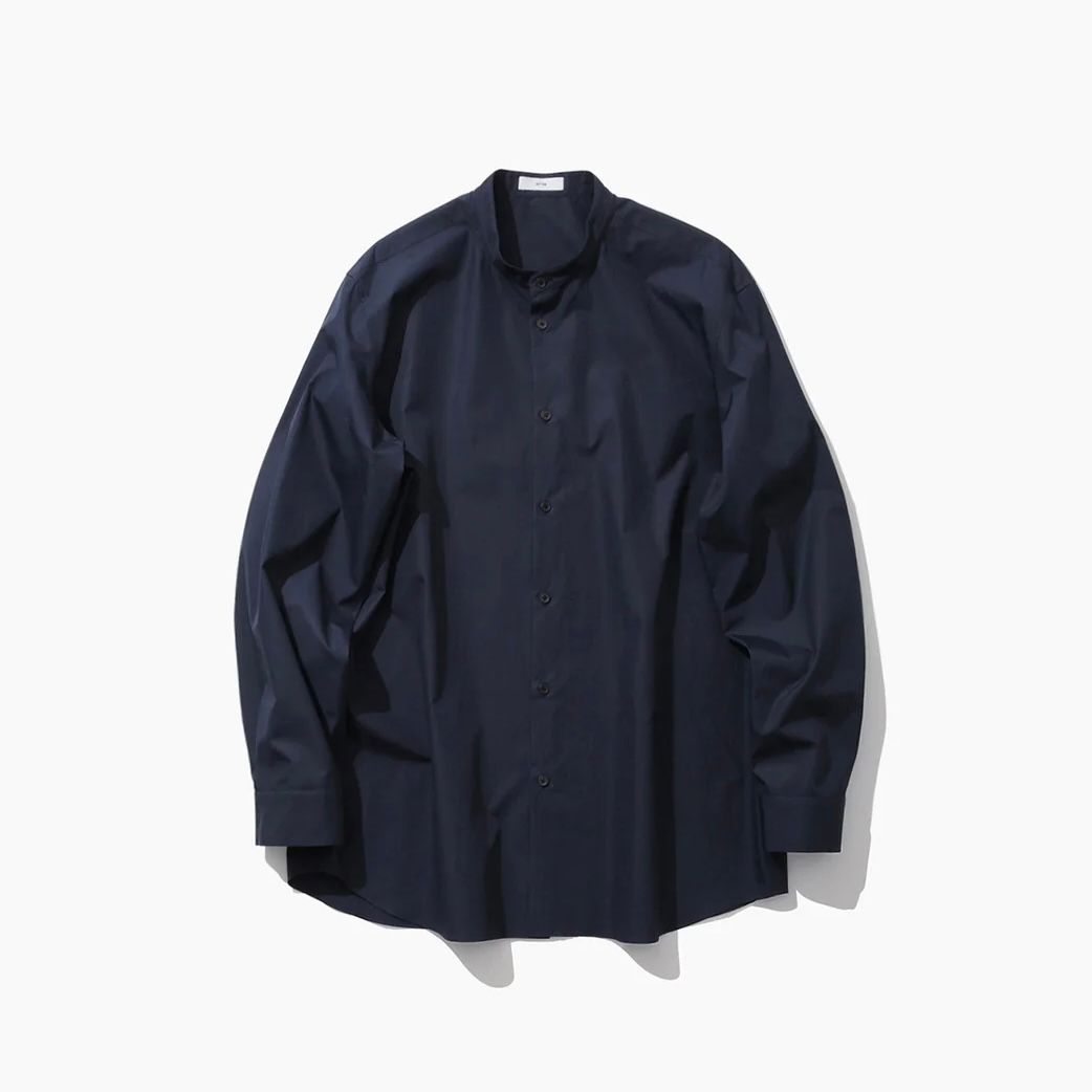 【残り一点】Suvin Broad Band Collar Shirt