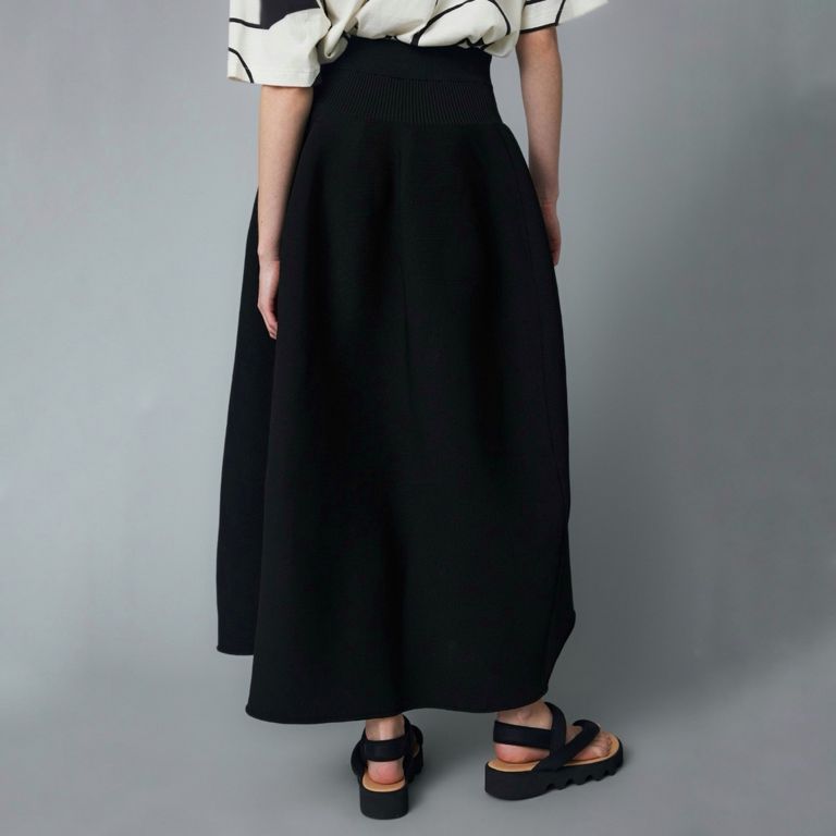 HeRIN.CYE - 【再販売通知受付可能】Jersey Volume Knit Skirt  
