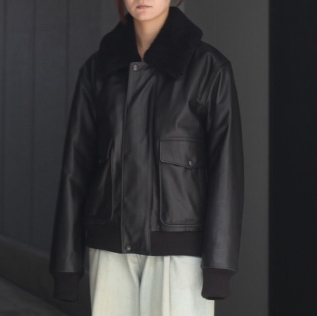 【残り一点】Leather Blouson