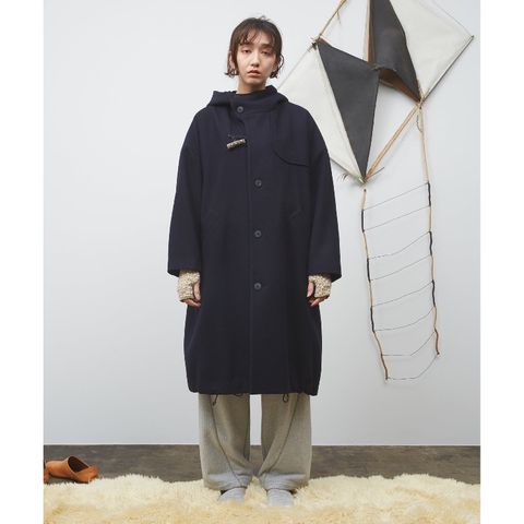 アニオナ AGNONA アンゴラ ウールコート ダッフルコート メンズ おっきかっ