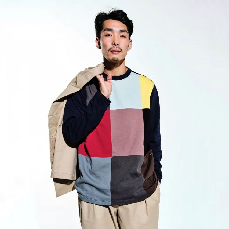 【残り一点】Panel Longsleeve Shirt