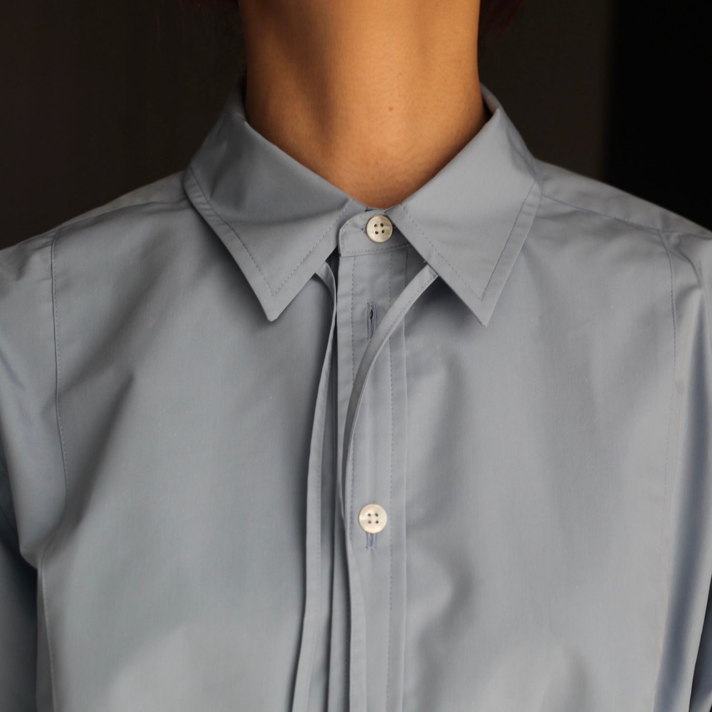 SUGARHILL リボンシャツ ホワイト SUGARHILL - 【残り一点】Ribbon Collar Shirts | ACRMTSM