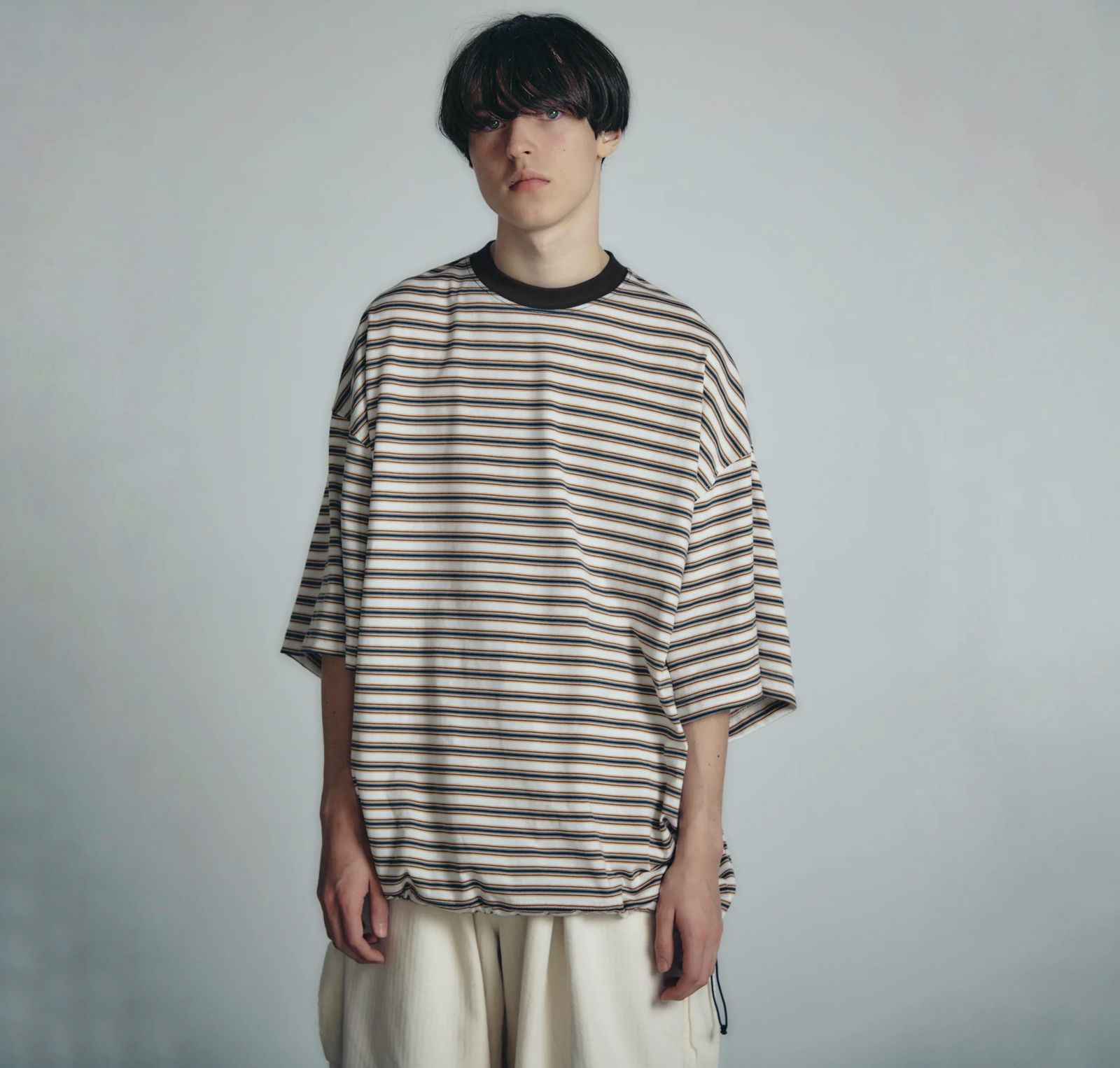 【残り一点】Balloon Border Short Sleeve T-Shirt
