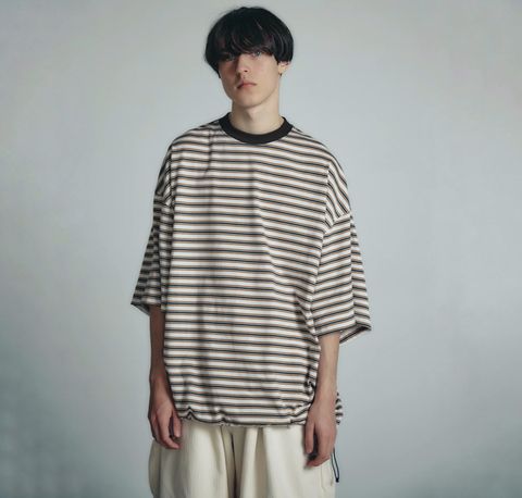 【残り一点】Balloon Border Short Sleeve T-Shirt