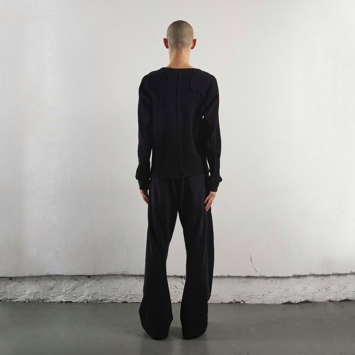 【残りわずか】Waffle Thermal Long Sleeve T-shirt